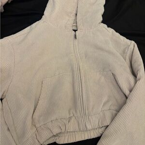 Hollister Cream Puffer Jacket